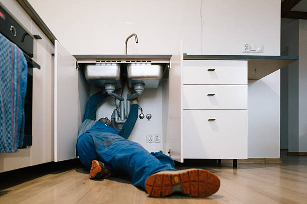 Professional Leak Detection technician working in Kenosha, WI